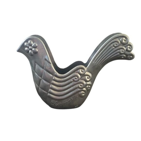 Avon Other - Vintage Avon 1976 Christmas Silver Dove Perfume Holder